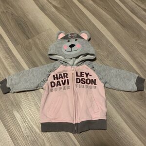 Harley Davidson Vintage cuty Vest 3-6months